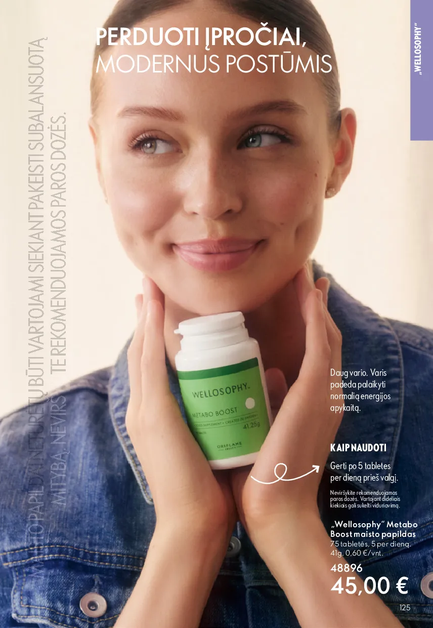 Oriflame akcijos šią savaitę. Galioja nuo 2026-05-13 iki 2026-06-02 – 125 psl.