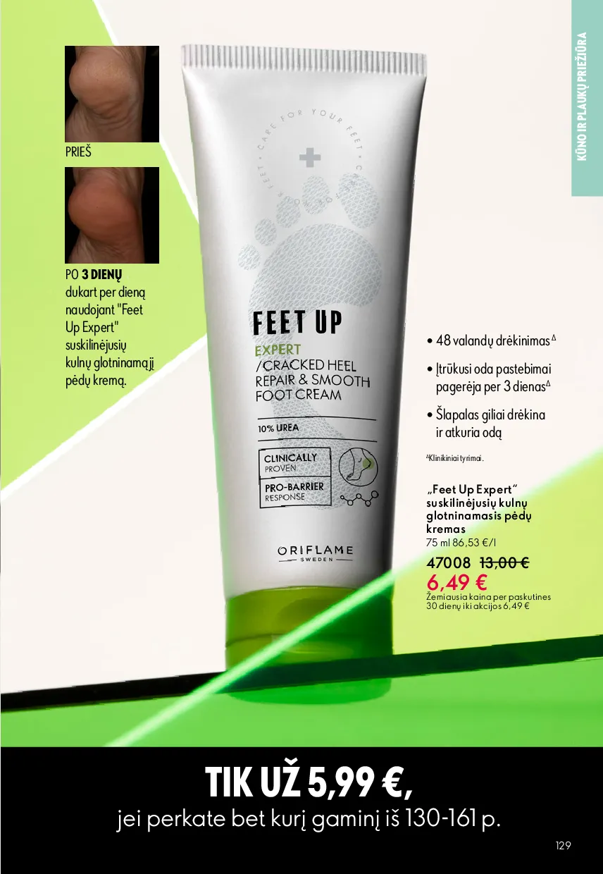 Oriflame akcijos šią savaitę. Galioja nuo 2026-05-13 iki 2026-06-02 – 129 psl.