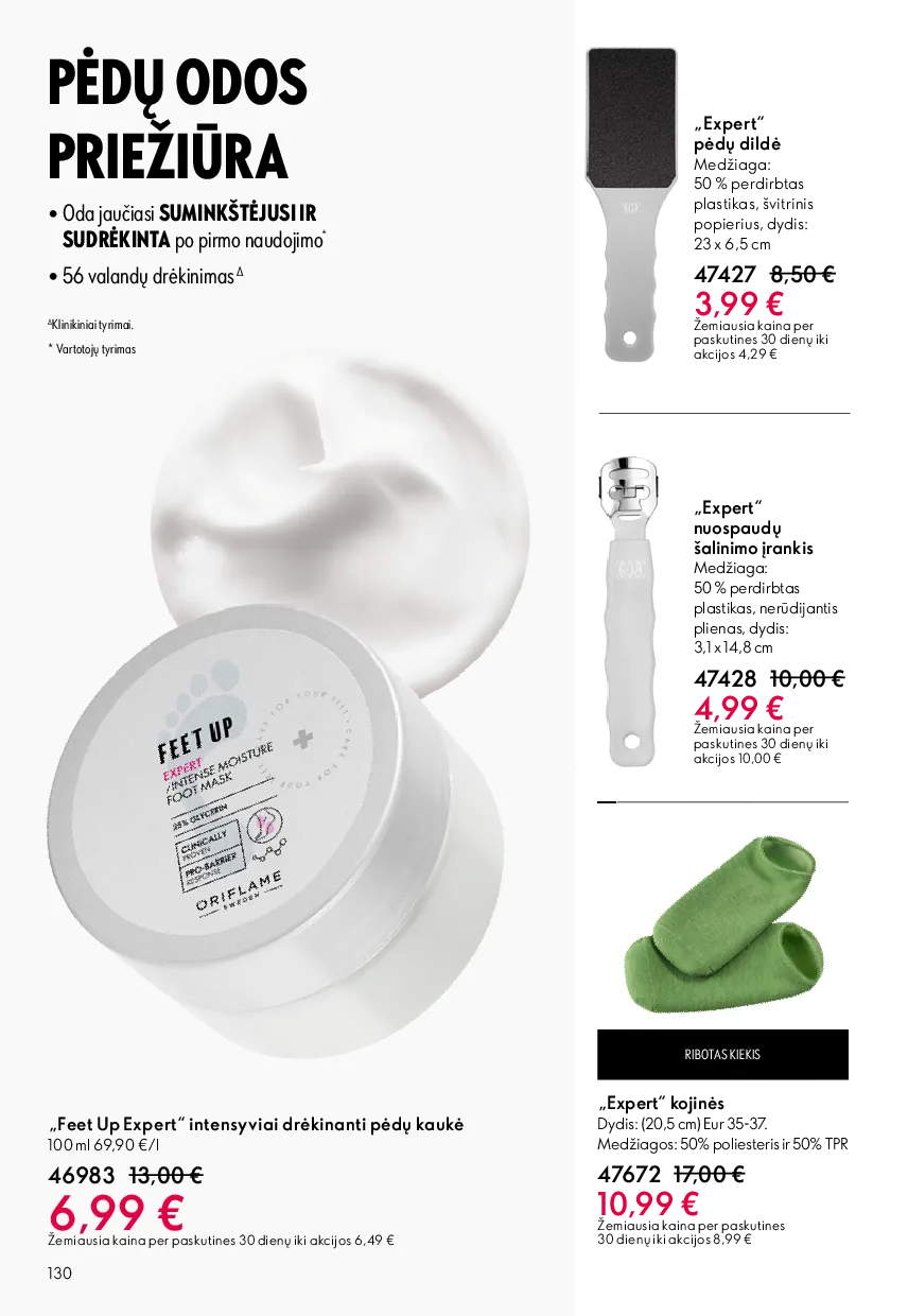 Oriflame akcijos šią savaitę. Galioja nuo 2026-05-13 iki 2026-06-02 – 130 psl.