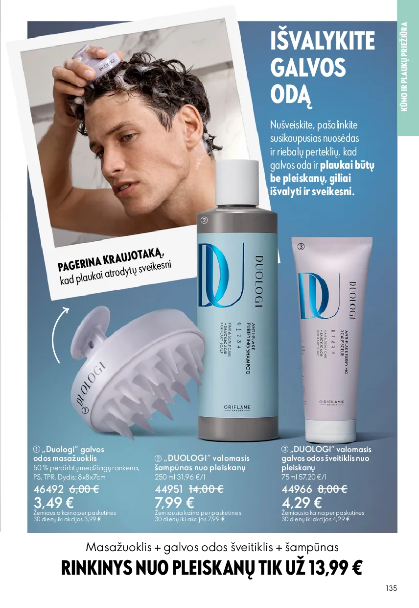 Oriflame akcijos šią savaitę. Galioja nuo 2026-05-13 iki 2026-06-02 – 135 psl.