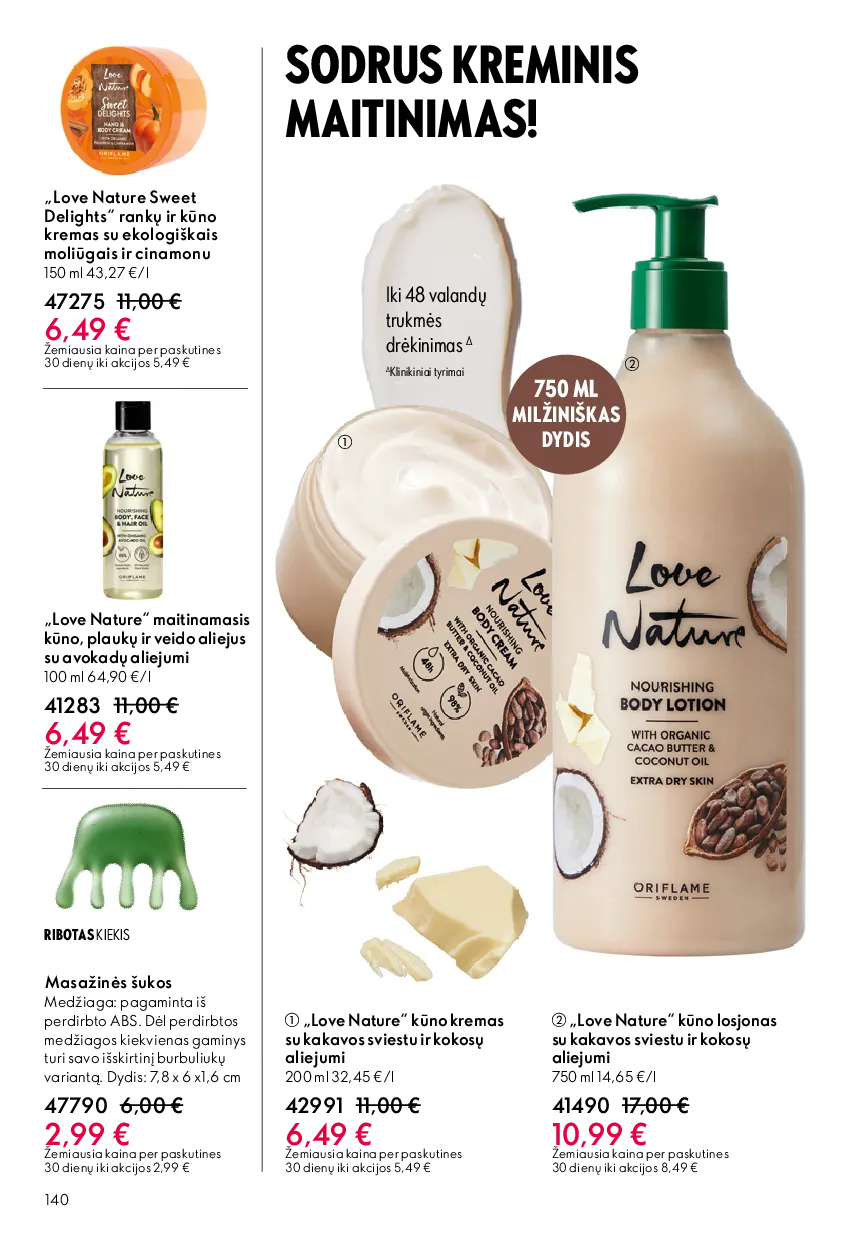 Oriflame akcijos šią savaitę. Galioja nuo 2026-05-13 iki 2026-06-02 – 140 psl.