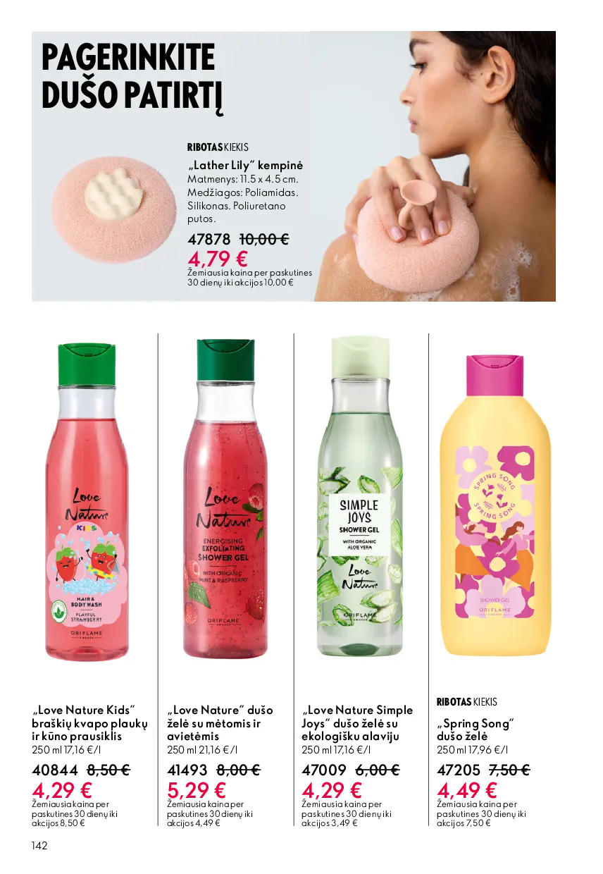 Oriflame akcijos šią savaitę. Galioja nuo 2026-05-13 iki 2026-06-02 – 142 psl.