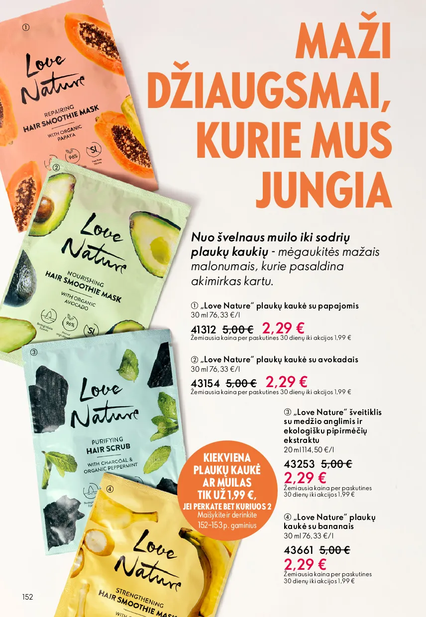 Oriflame akcijos šią savaitę. Galioja nuo 2026-05-13 iki 2026-06-02 – 152 psl.
