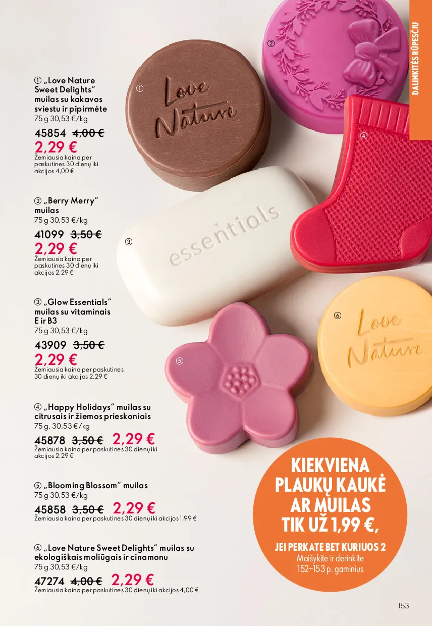 Oriflame akcijos šią savaitę. Galioja nuo 2026-05-13 iki 2026-06-02 – 153 psl.