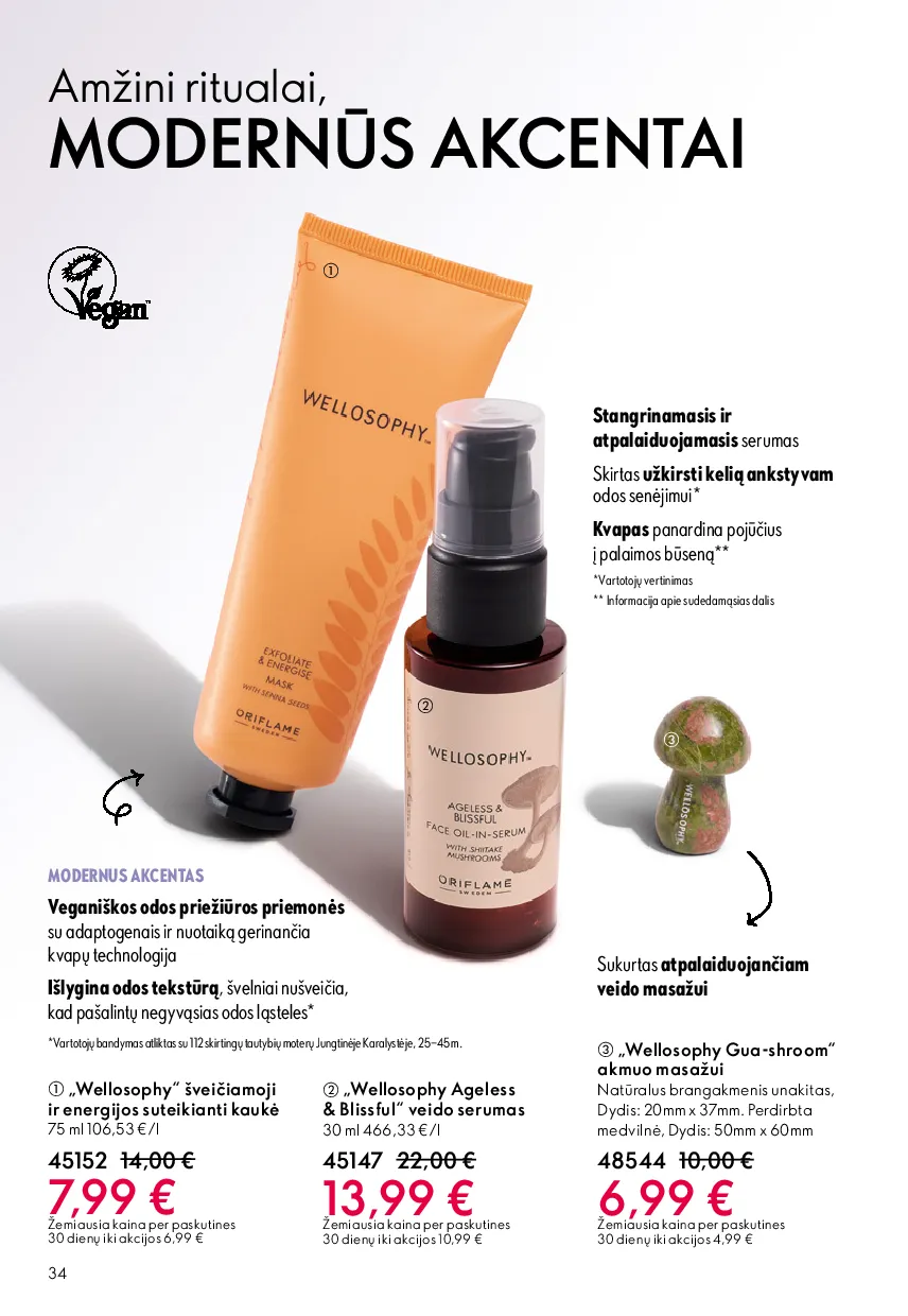 Oriflame akcijos šią savaitę. Galioja nuo 2026-05-13 iki 2026-06-02 – 34 psl.