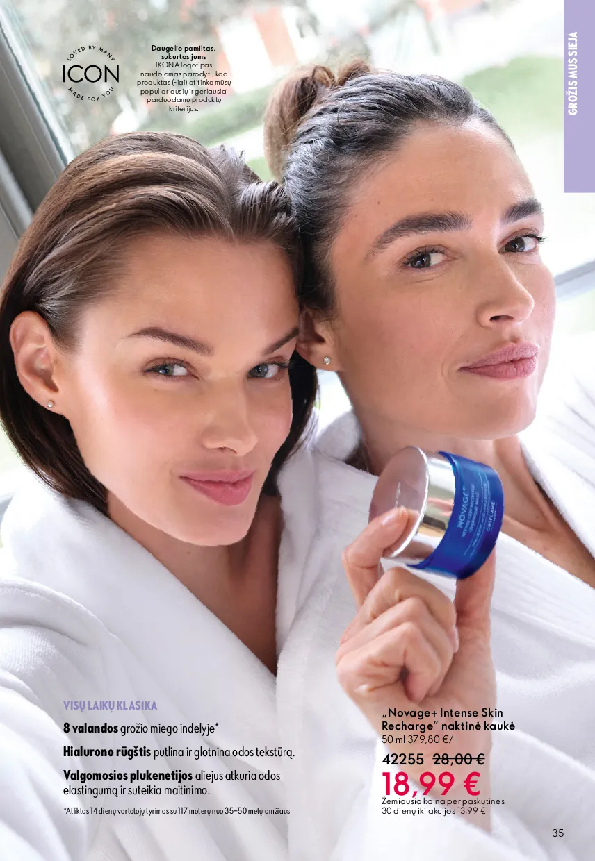 Oriflame akcijos šią savaitę. Galioja nuo 2026-05-13 iki 2026-06-02 – 35 psl.