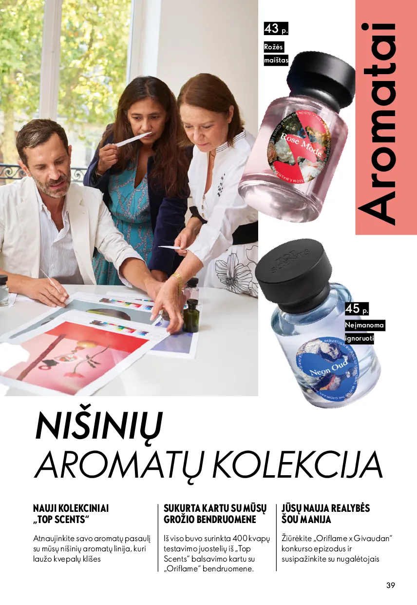 Oriflame akcijos šią savaitę. Galioja nuo 2026-05-13 iki 2026-06-02 – 39 psl.