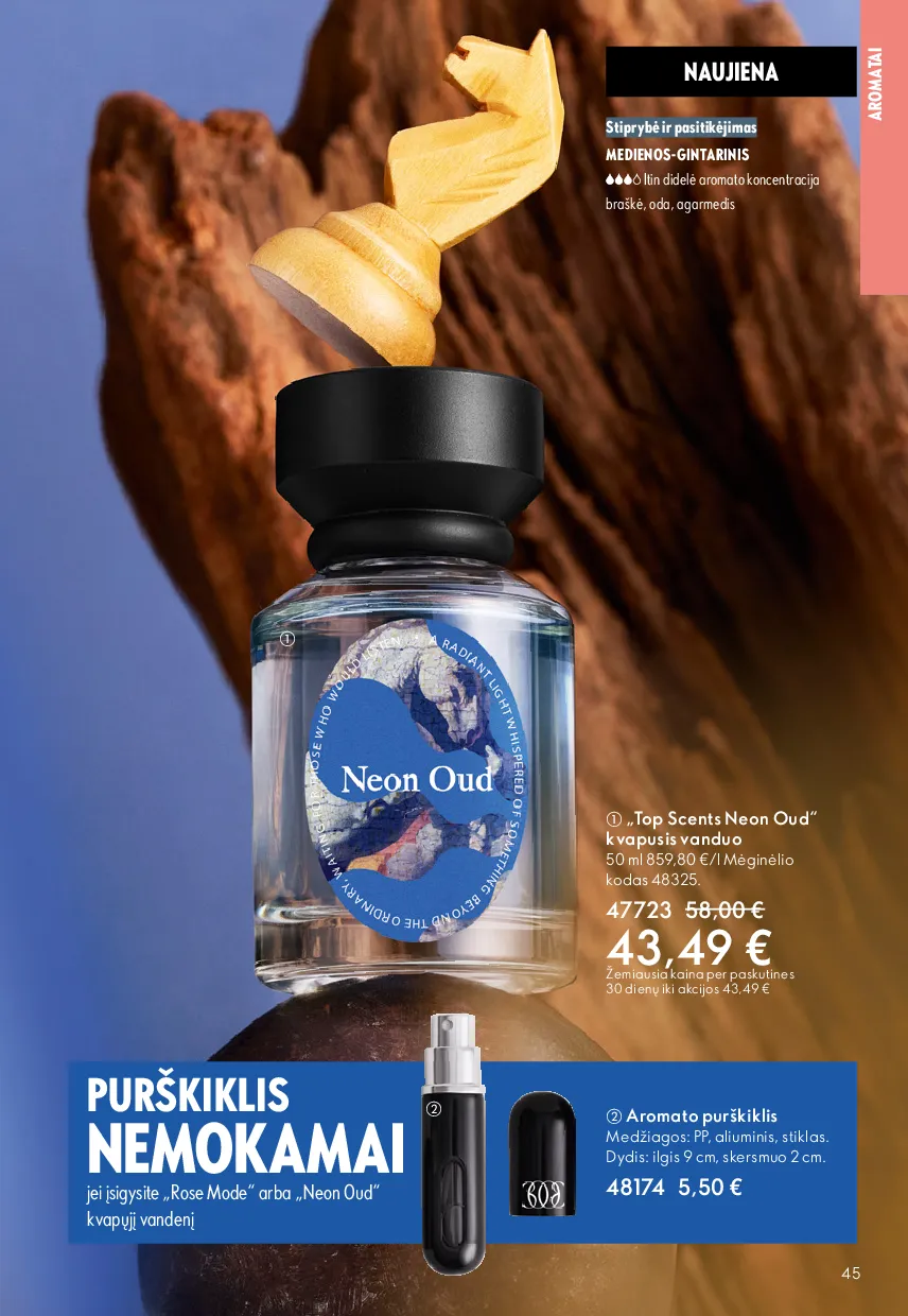 Oriflame akcijos šią savaitę. Galioja nuo 2026-05-13 iki 2026-06-02 – 45 psl.