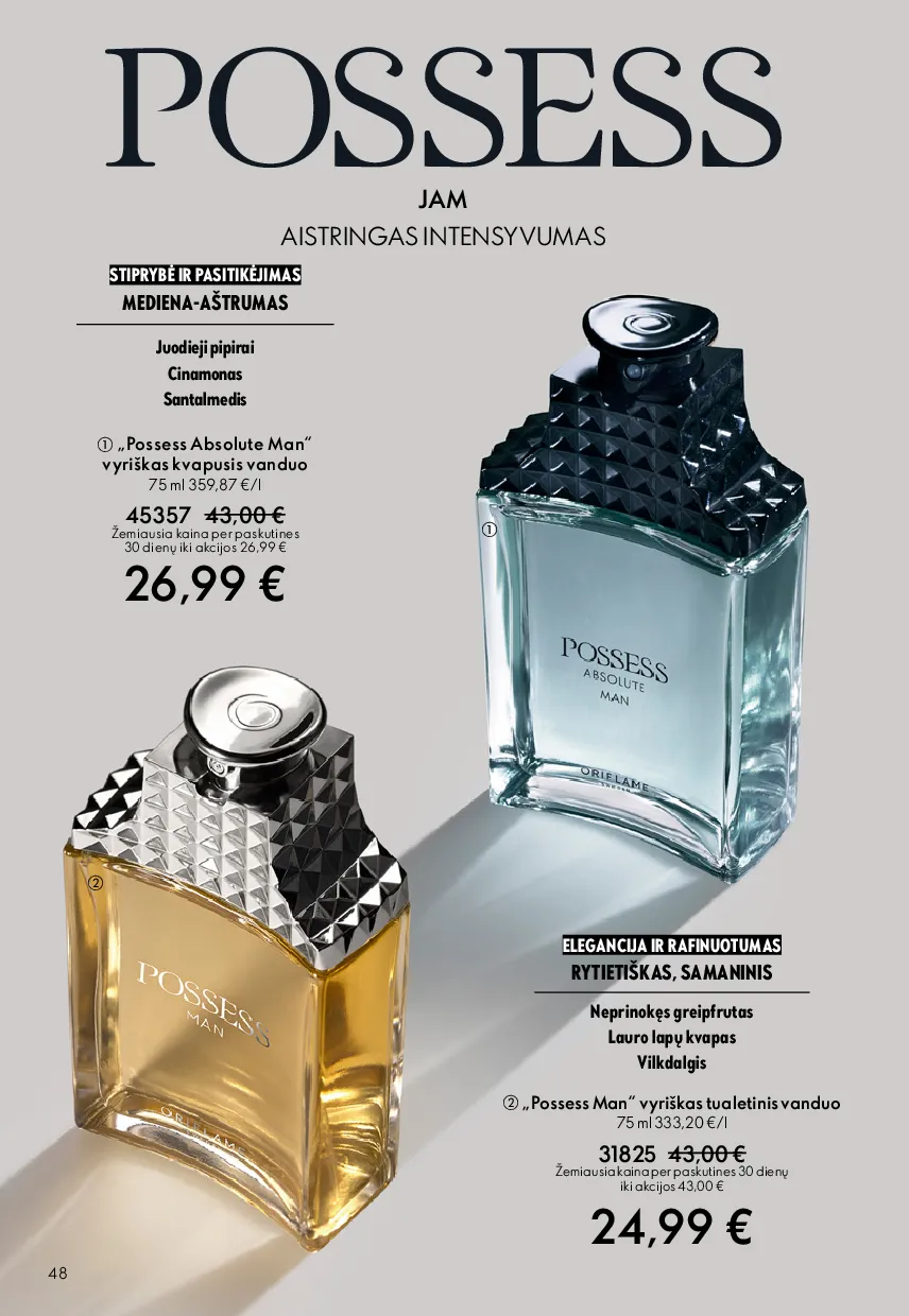 Oriflame akcijos šią savaitę. Galioja nuo 2026-05-13 iki 2026-06-02 – 48 psl.
