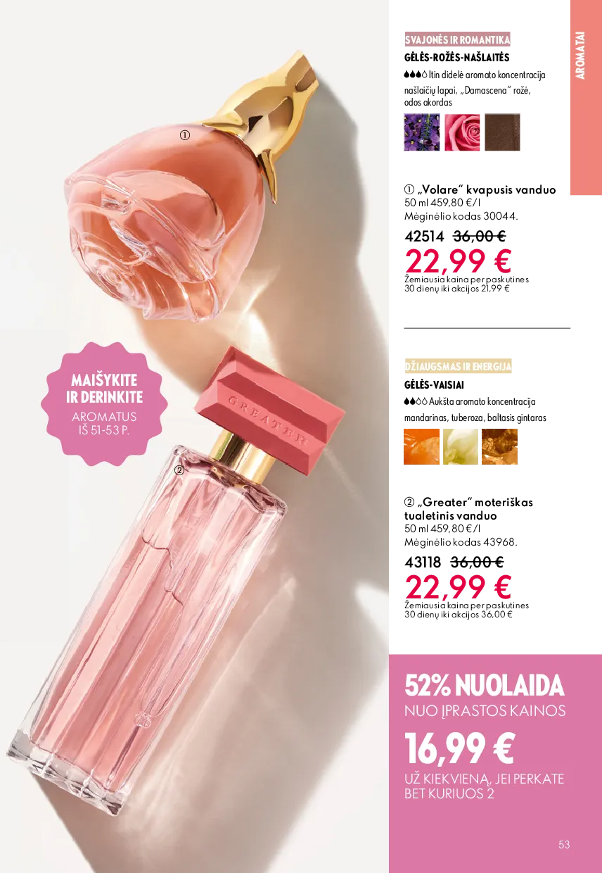Oriflame akcijos šią savaitę. Galioja nuo 2026-05-13 iki 2026-06-02 – 53 psl.