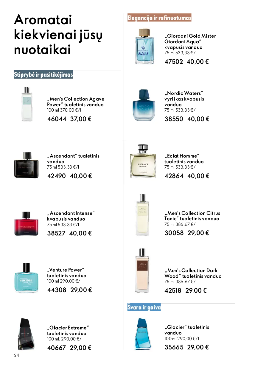 Oriflame akcijos šią savaitę. Galioja nuo 2026-05-13 iki 2026-06-02 – 64 psl.