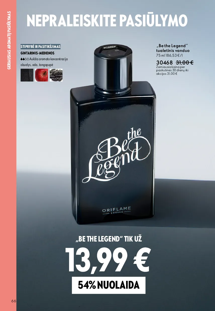 Oriflame akcijos šią savaitę. Galioja nuo 2026-05-13 iki 2026-06-02 – 66 psl.