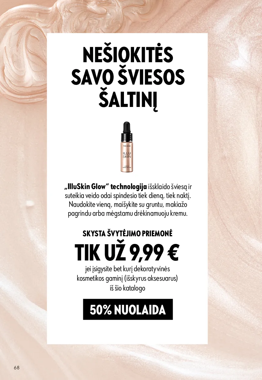 Oriflame akcijos šią savaitę. Galioja nuo 2026-05-13 iki 2026-06-02 – 68 psl.