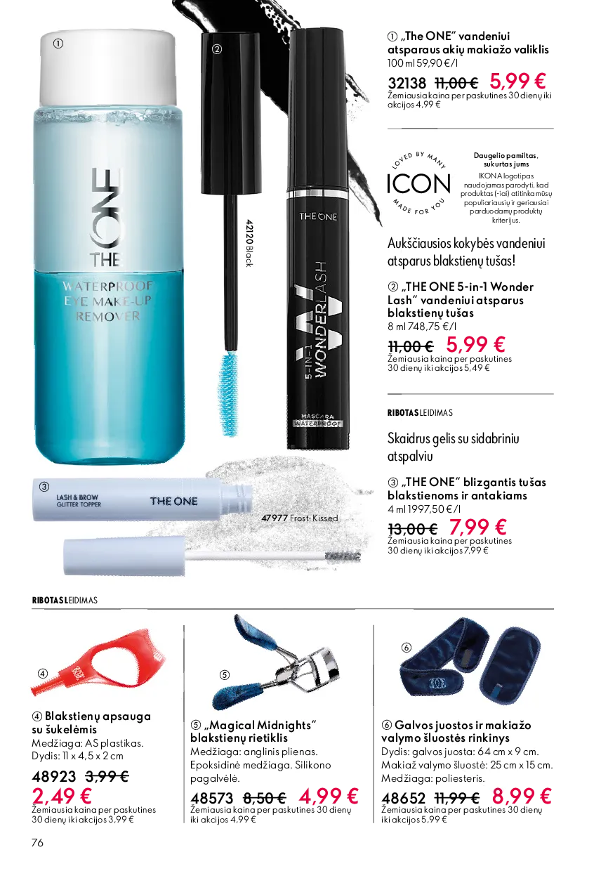 Oriflame akcijos šią savaitę. Galioja nuo 2026-05-13 iki 2026-06-02 – 76 psl.