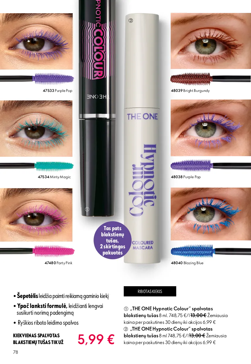 Oriflame akcijos šią savaitę. Galioja nuo 2026-05-13 iki 2026-06-02 – 78 psl.
