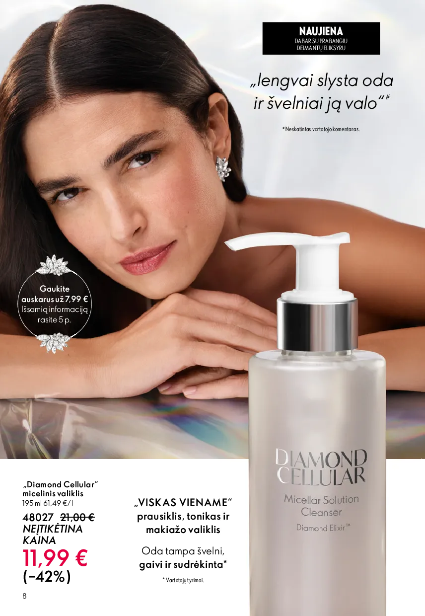 Oriflame akcijos šią savaitę. Galioja nuo 2026-05-13 iki 2026-06-02 – 8 psl.