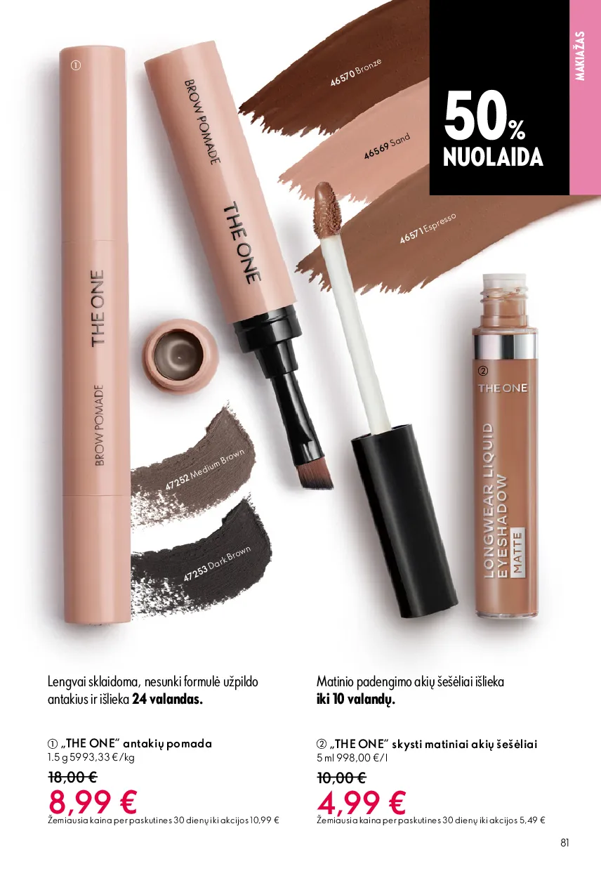 Oriflame akcijos šią savaitę. Galioja nuo 2026-05-13 iki 2026-06-02 – 81 psl.