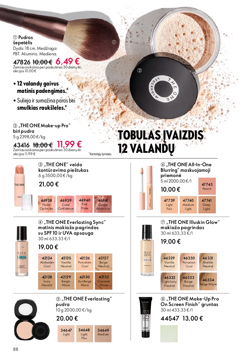 Oriflame akcijos šią savaitę. Galioja nuo 2026-05-13 iki 2026-06-02 – 88 psl.