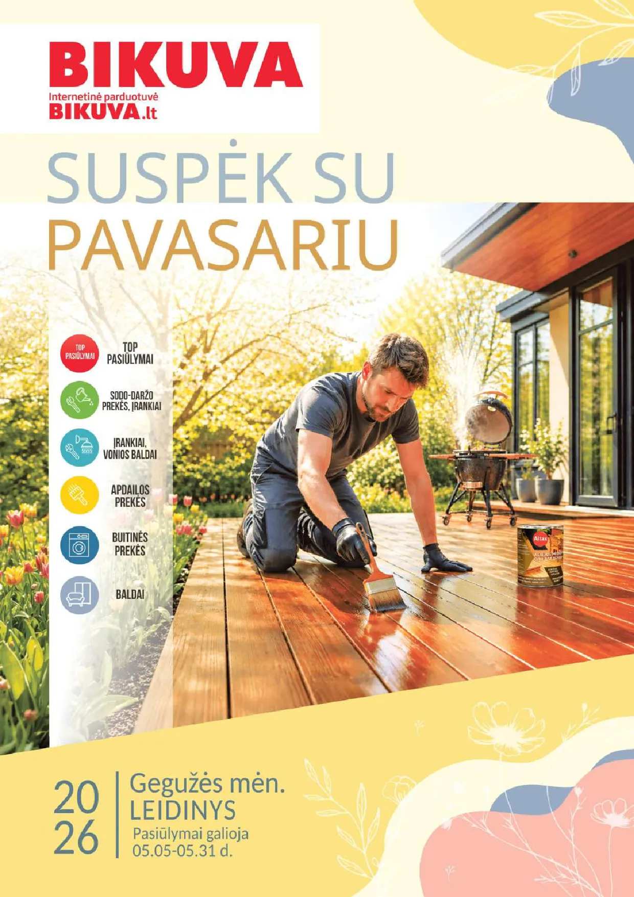Bikuva prekių katalogas – 1 psl.