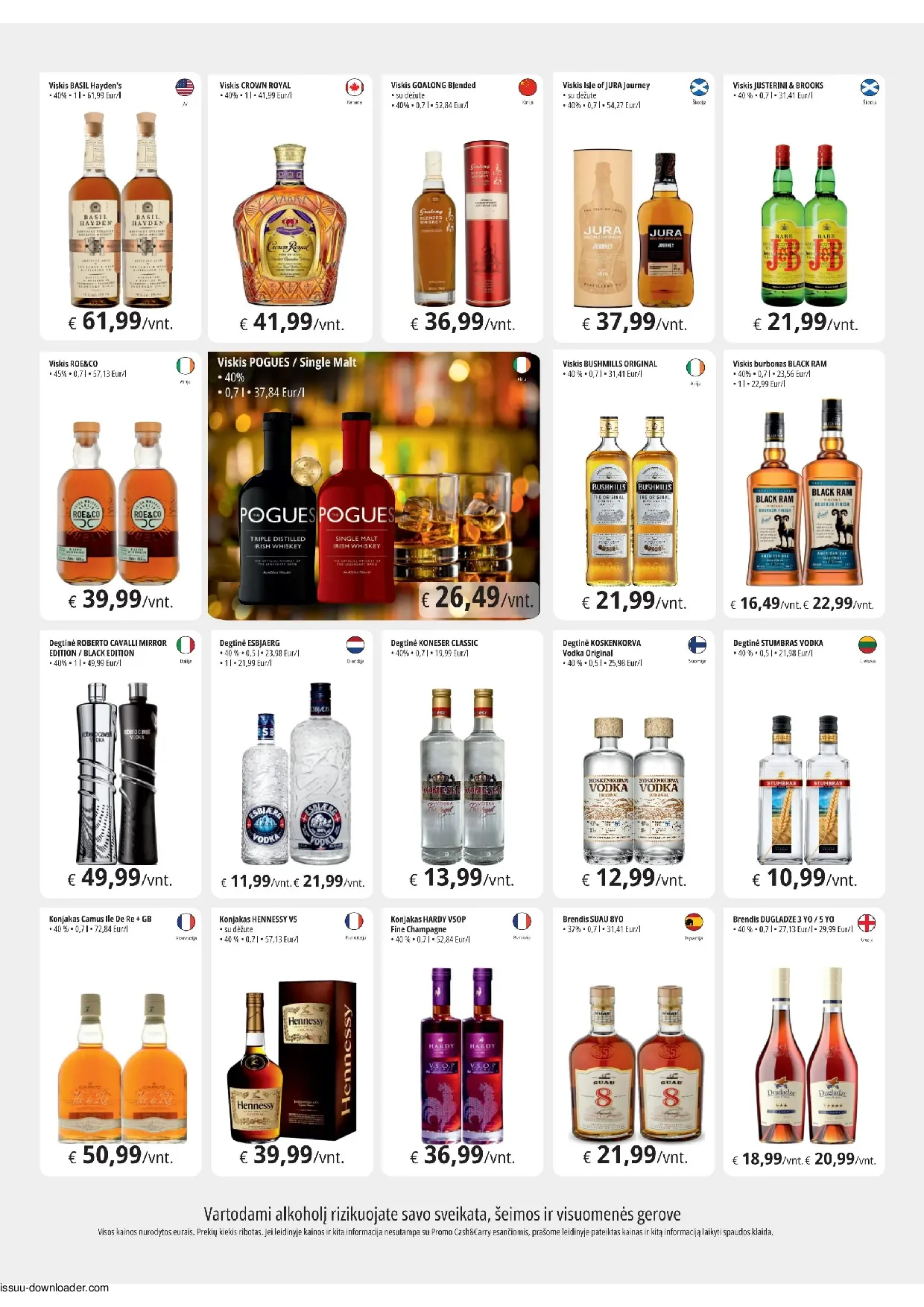 Promo gėrimų leidinys – 1 psl.