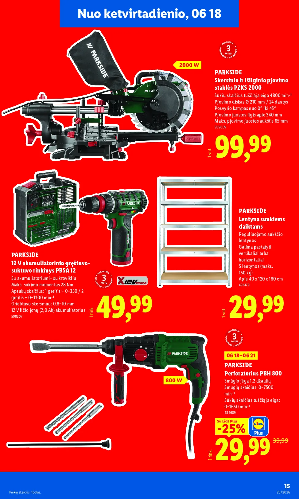 Lidl ne maisto naujas leidinys – 15 psl.
