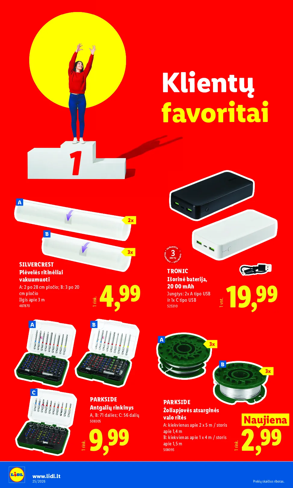 Lidl ne maisto naujas leidinys – 16 psl.