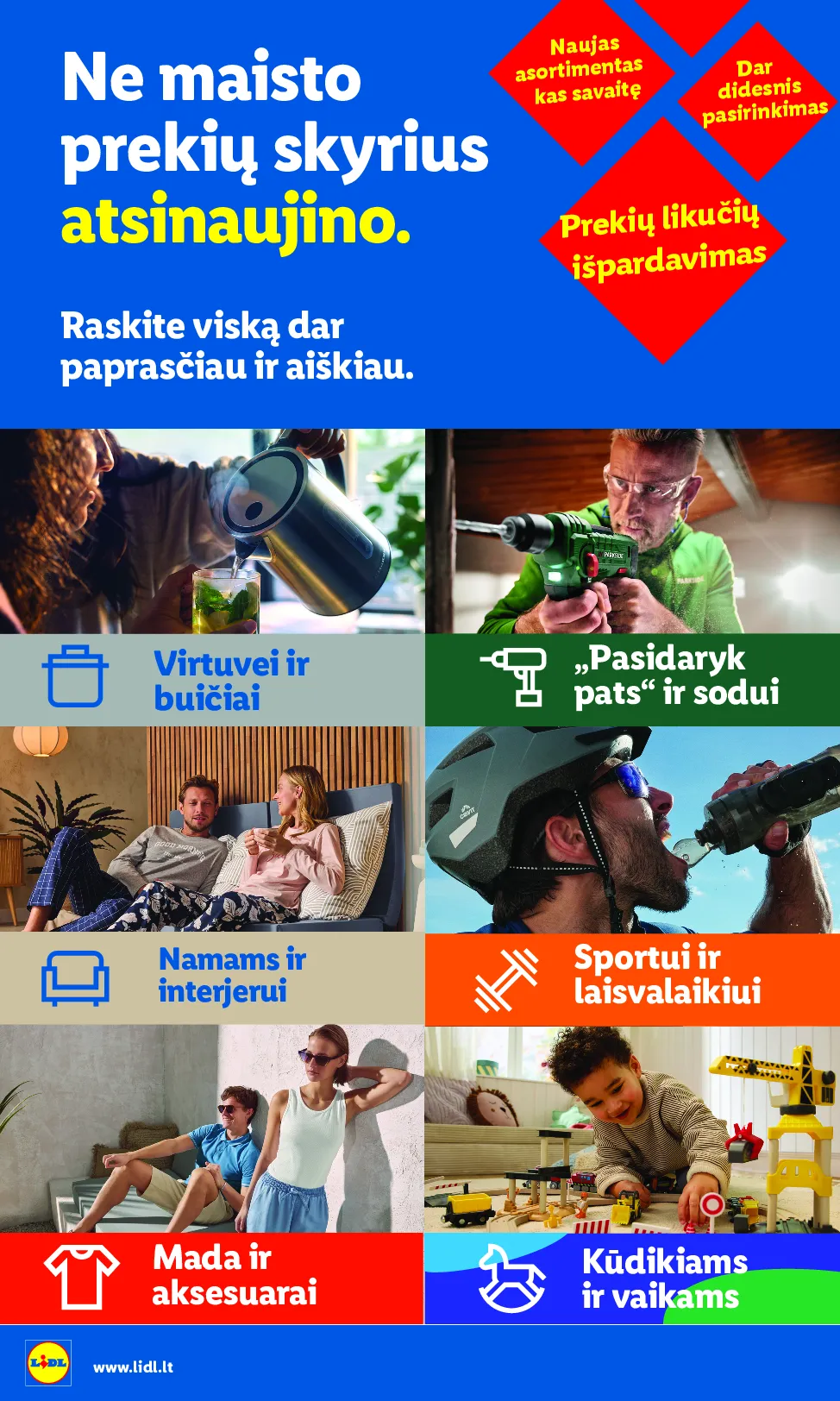 Lidl ne maisto naujas leidinys – 27 psl.