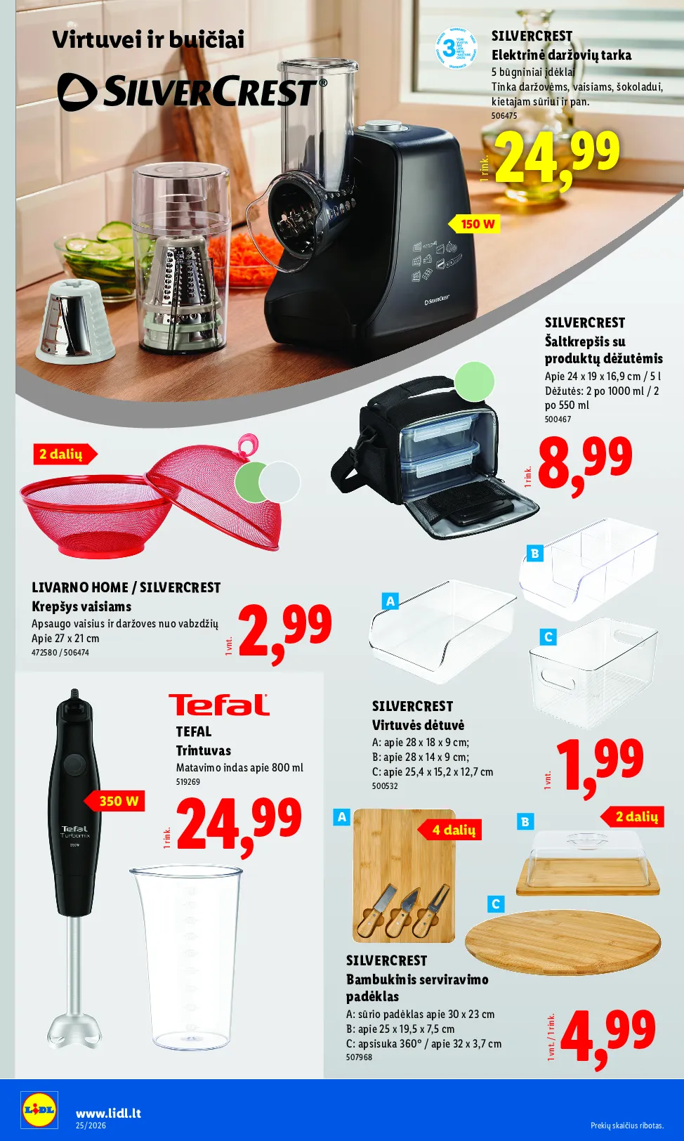 Lidl ne maisto naujas leidinys – 8 psl.