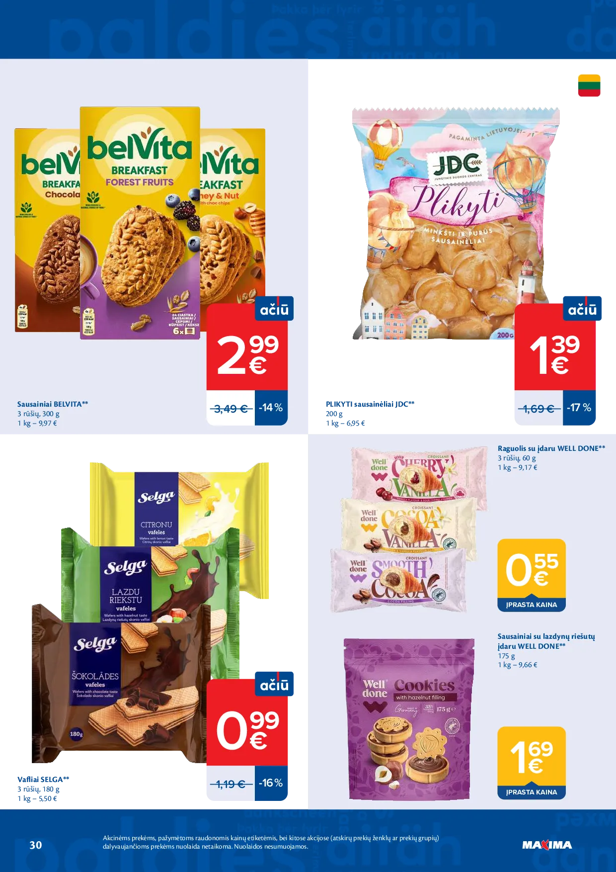 Maxima naujas leidinys – 30 psl.