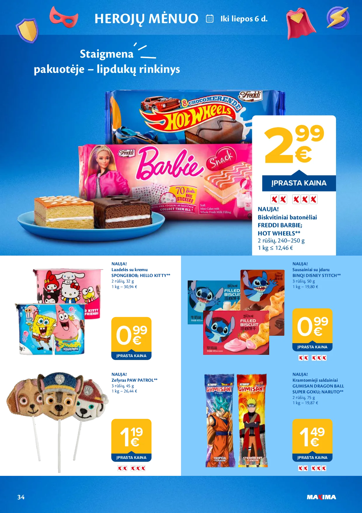 Maxima naujas leidinys – 34 psl.