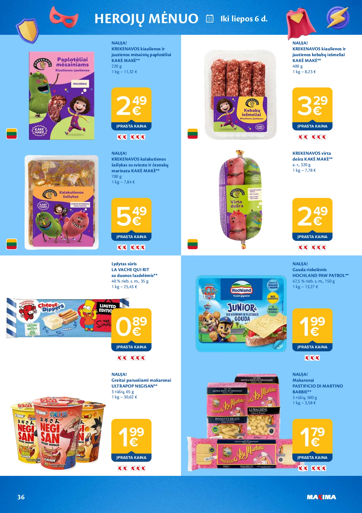 Maxima naujas leidinys – 36 psl.