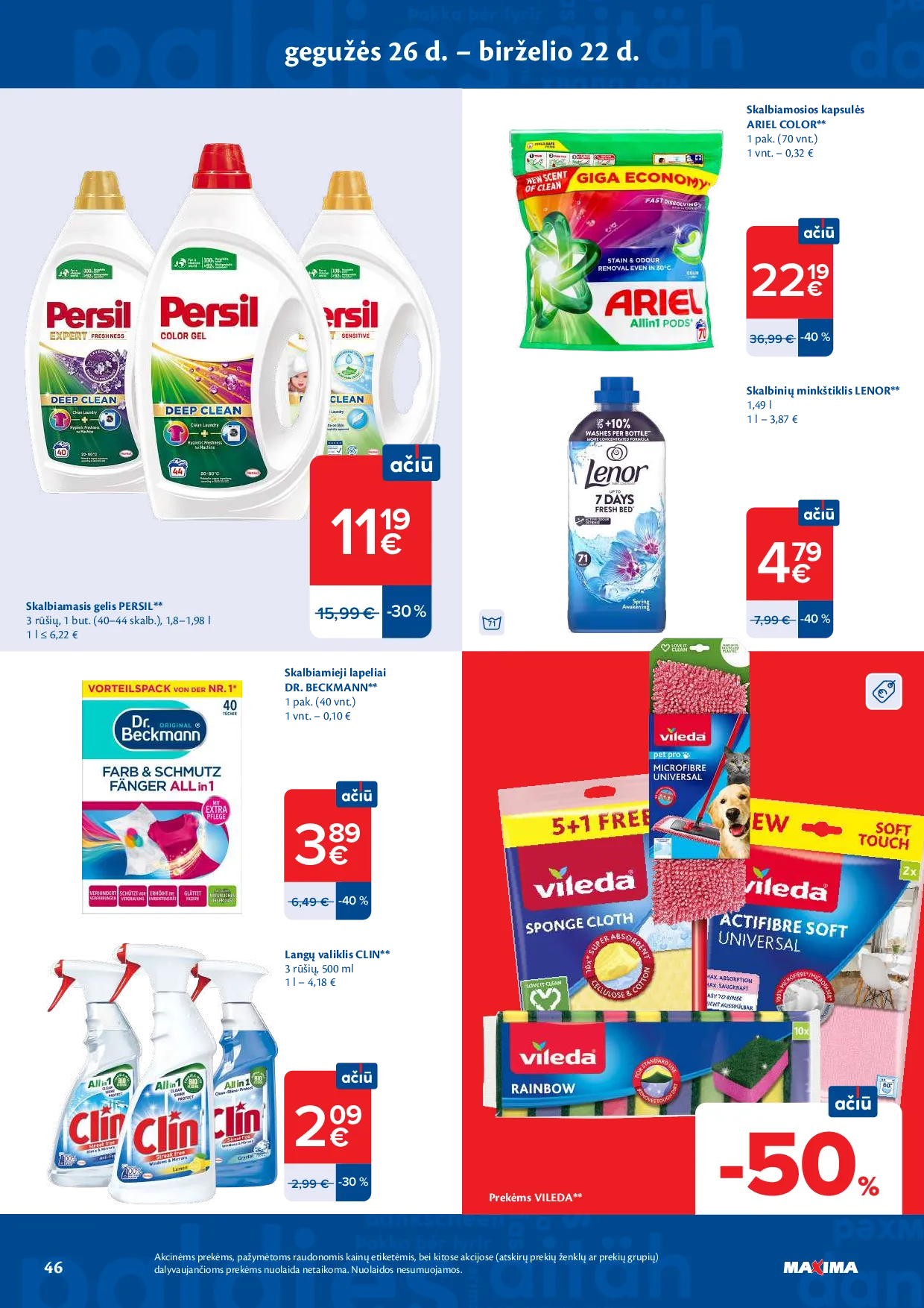 Maxima naujas leidinys – 46 psl.