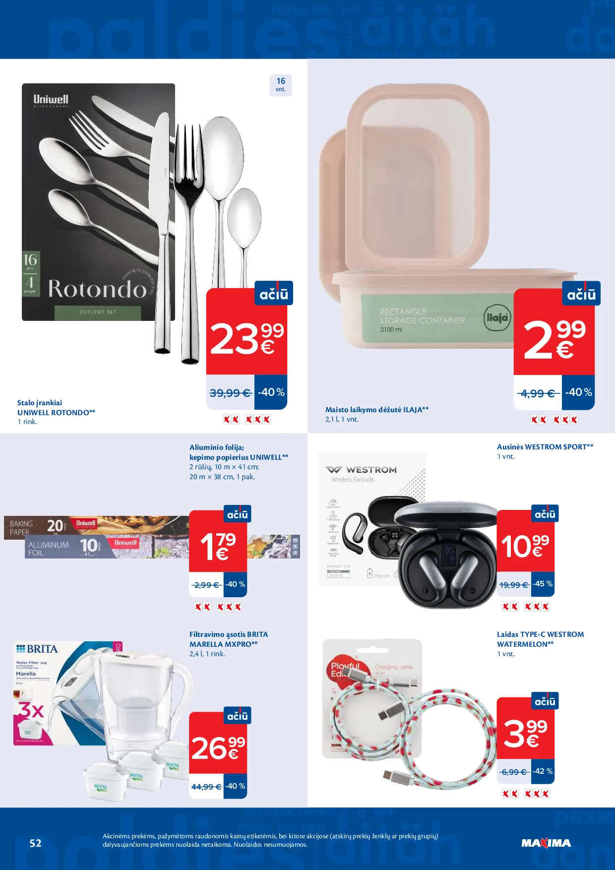 Maxima naujas leidinys – 52 psl.
