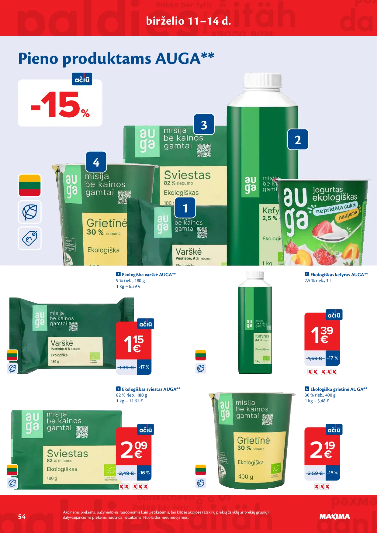 Maxima naujas leidinys – 54 psl.