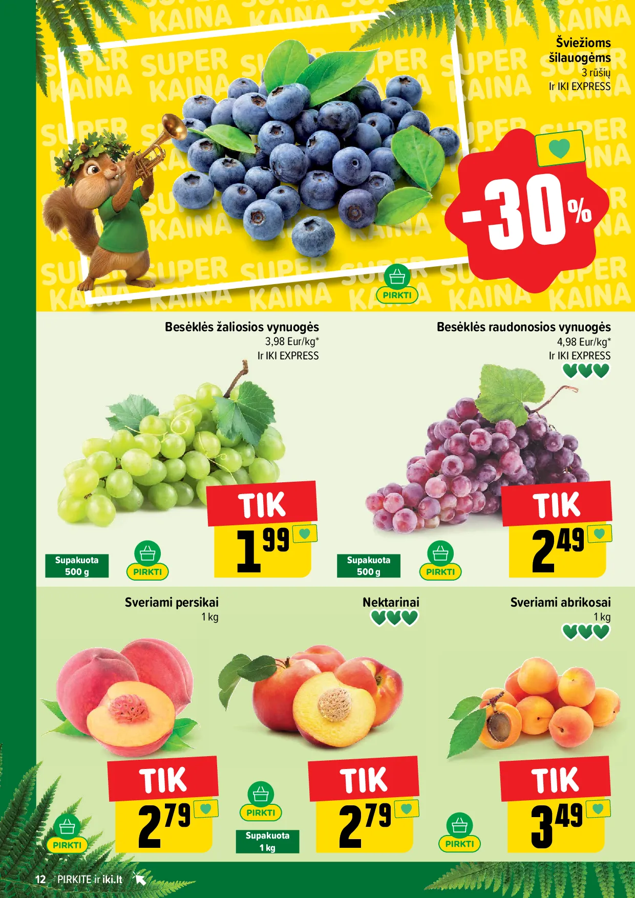 Iki akcijos šią savaitę. Galioja nuo 2026-06-22 iki 2026-06-28 – 12 psl.