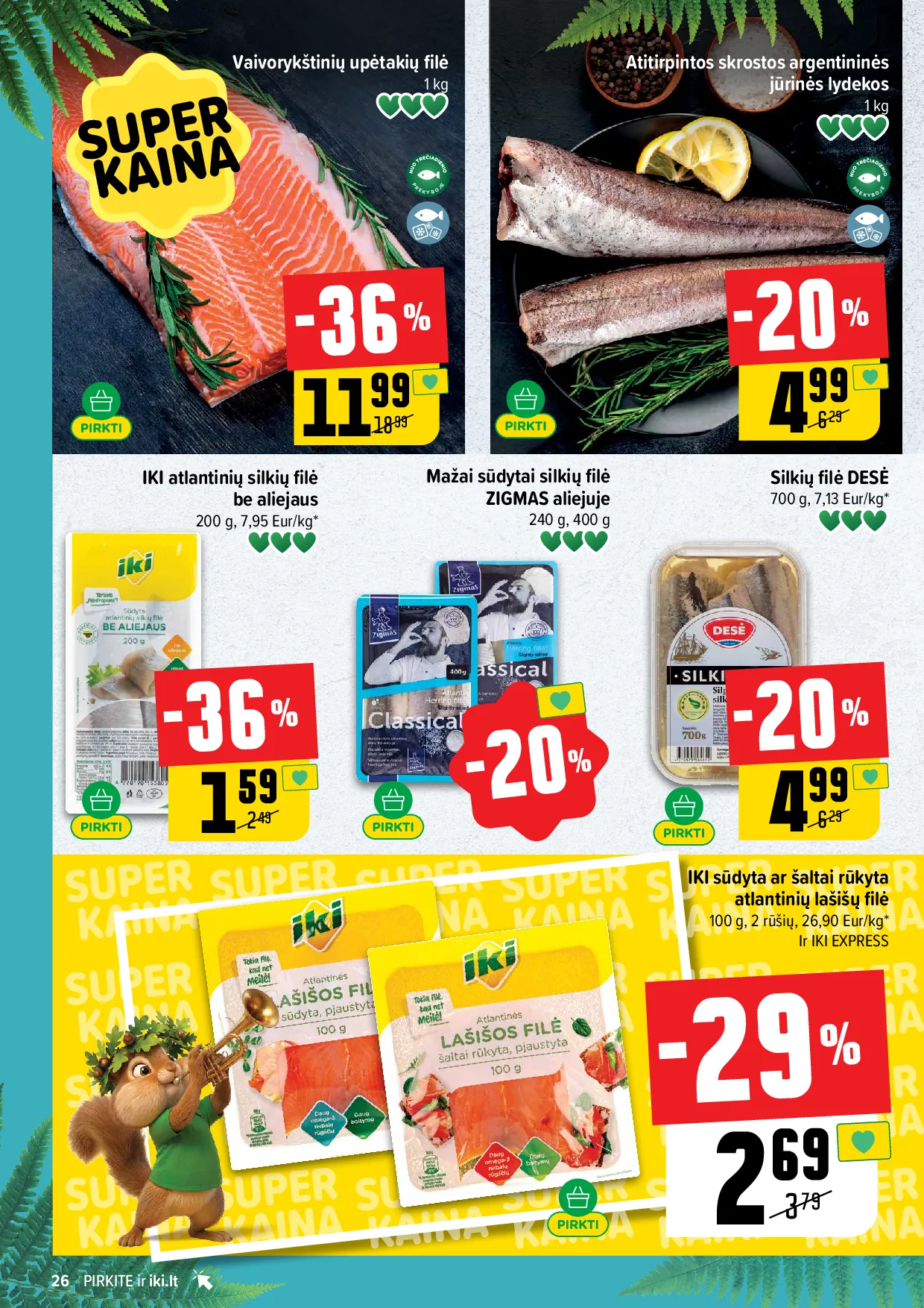 Iki akcijos šią savaitę. Galioja nuo 2026-06-22 iki 2026-06-28 – 26 psl.