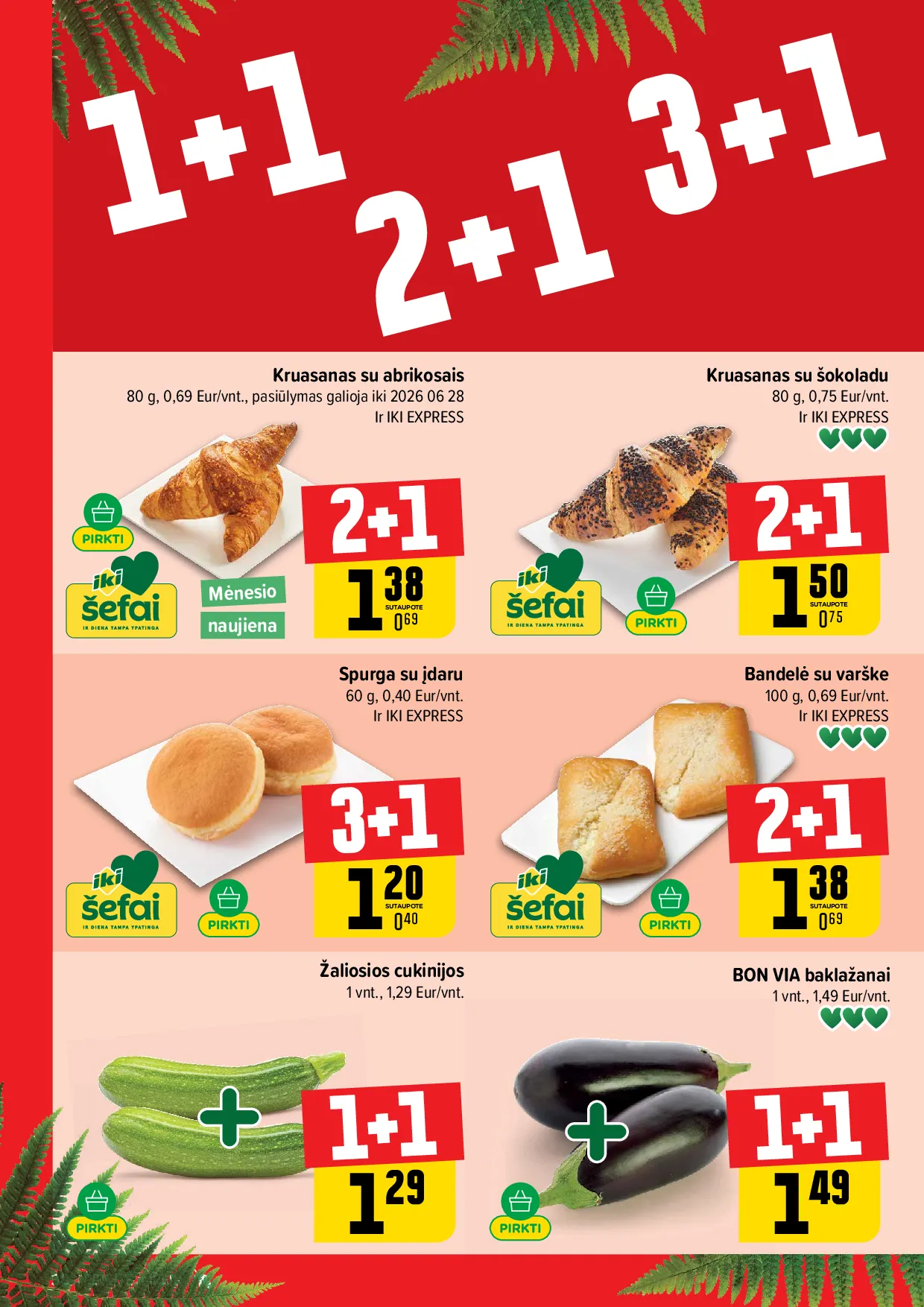 Iki akcijos šią savaitę. Galioja nuo 2026-06-22 iki 2026-06-28 – 38 psl.