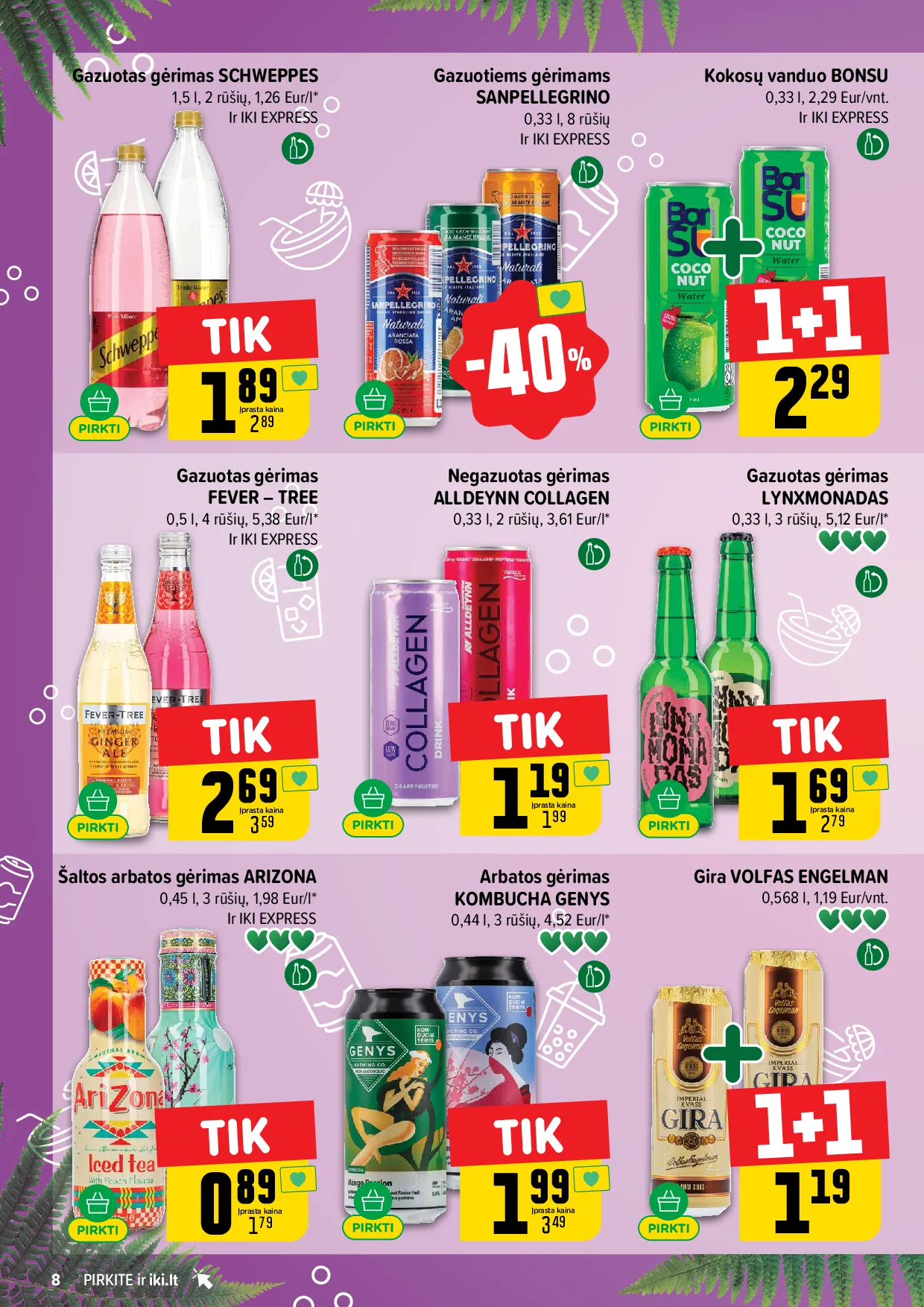 Iki akcijos šią savaitę. Galioja nuo 2026-06-22 iki 2026-06-28 – 8 psl.