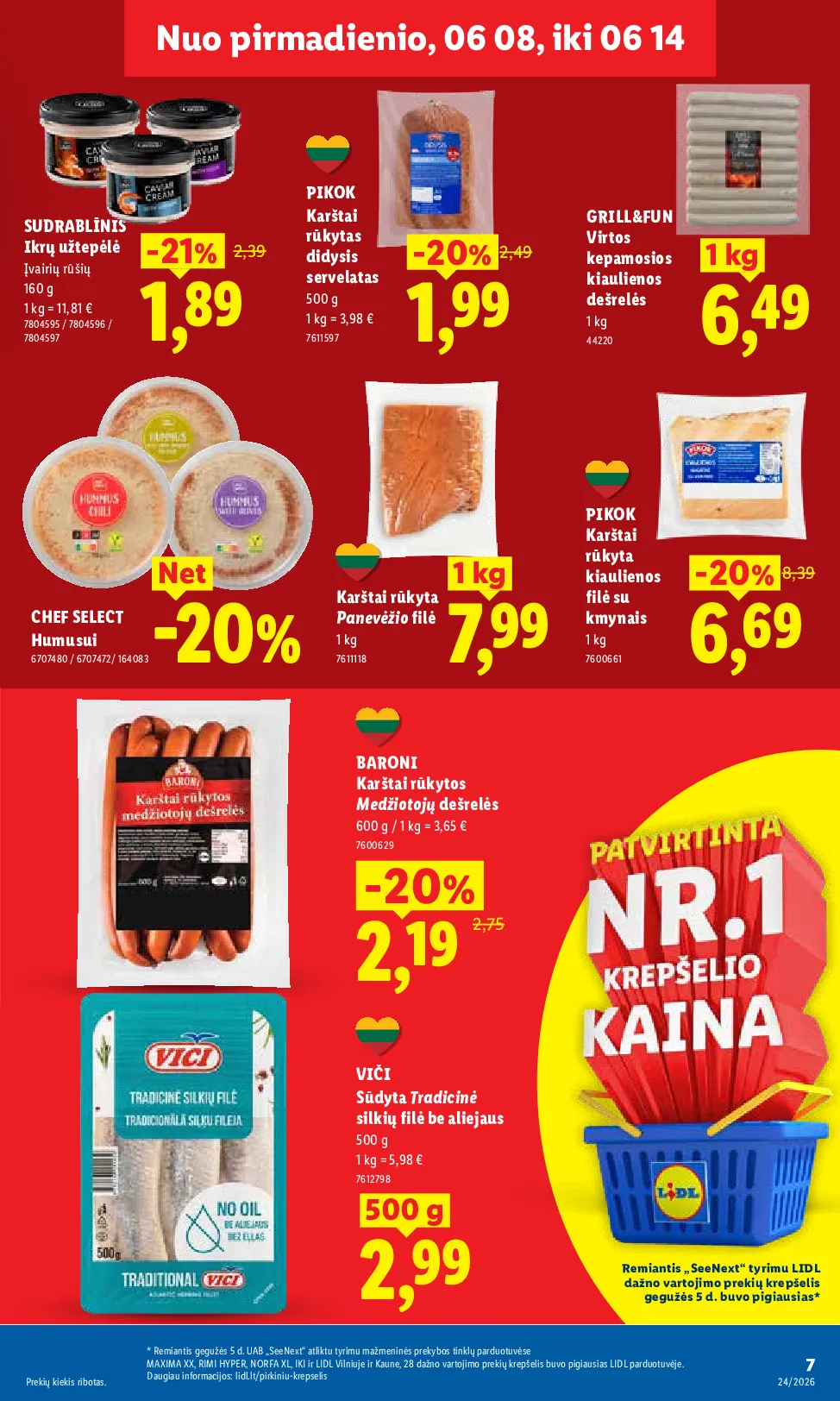 Lidl maisto prekių leidinys – 11 psl.