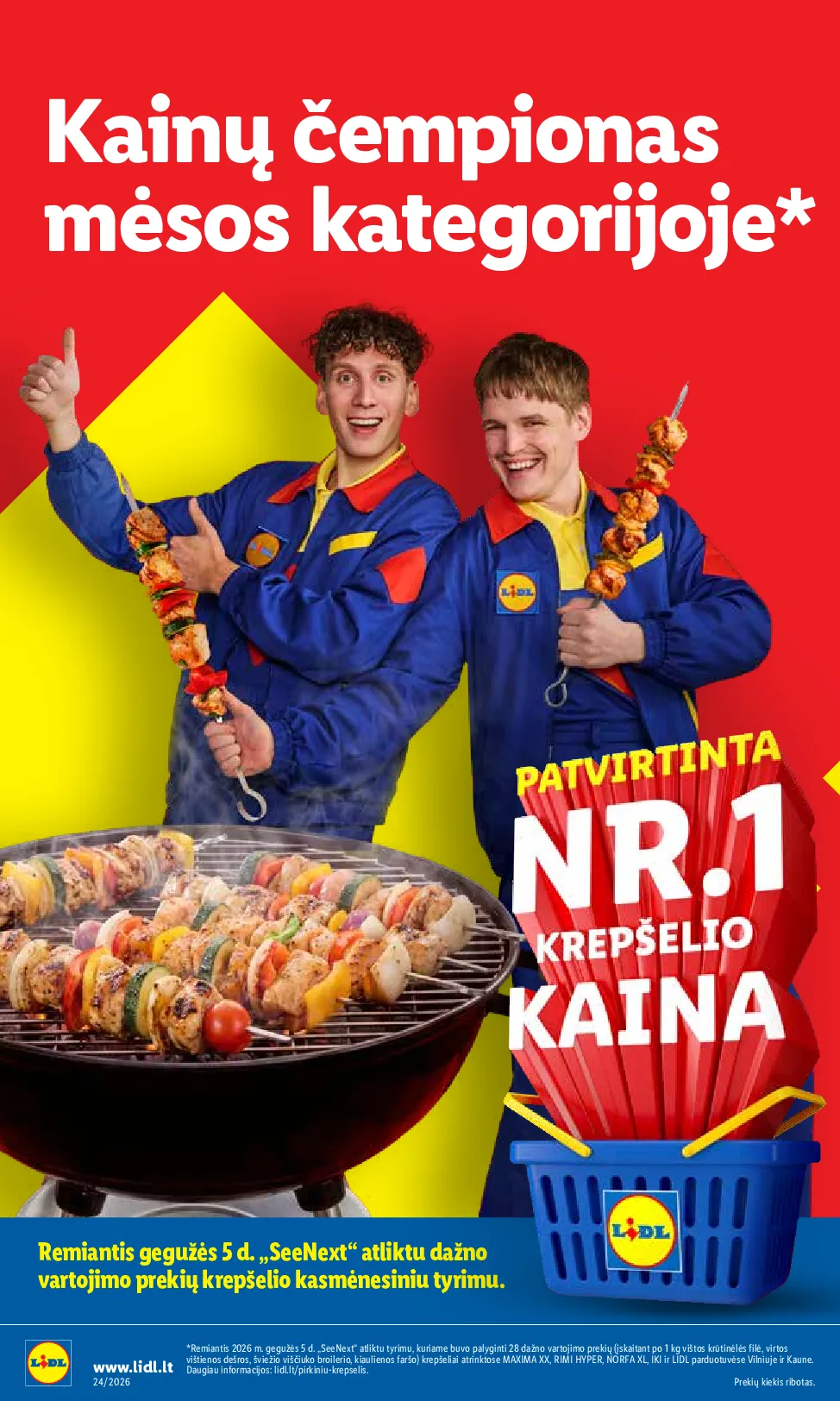 Lidl maisto prekių leidinys – 2 psl.