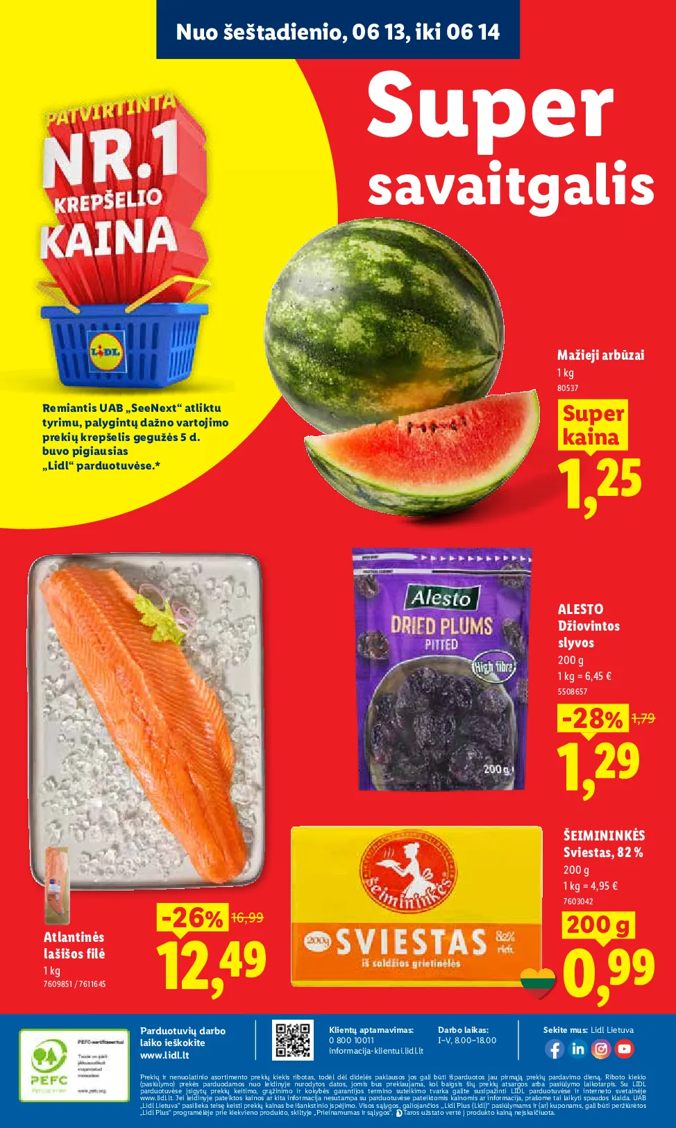 Lidl maisto prekių leidinys – 38 psl.