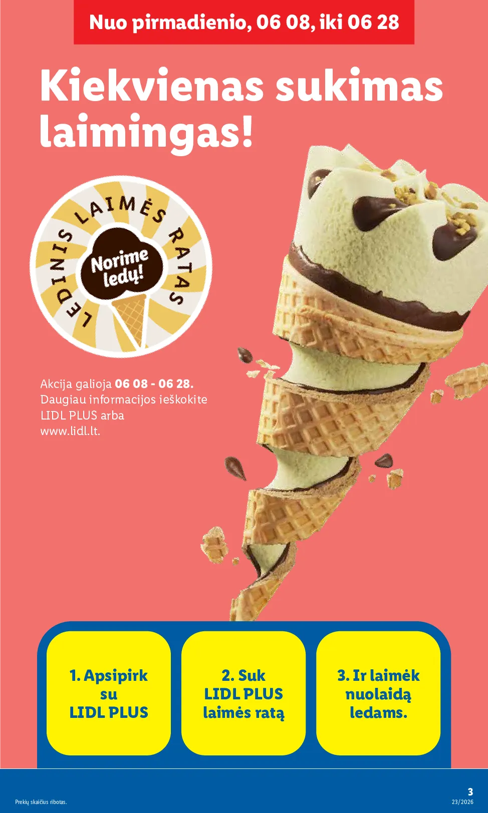 Lidl maisto prekių leidinys – 6 psl.