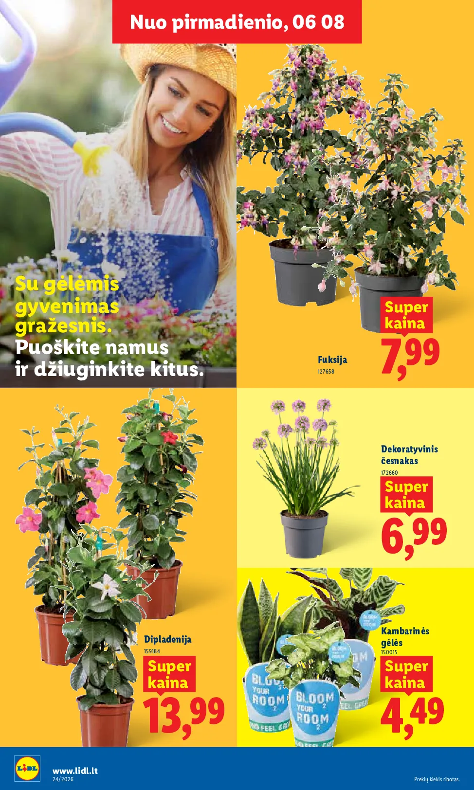 Lidl maisto prekių leidinys – 8 psl.