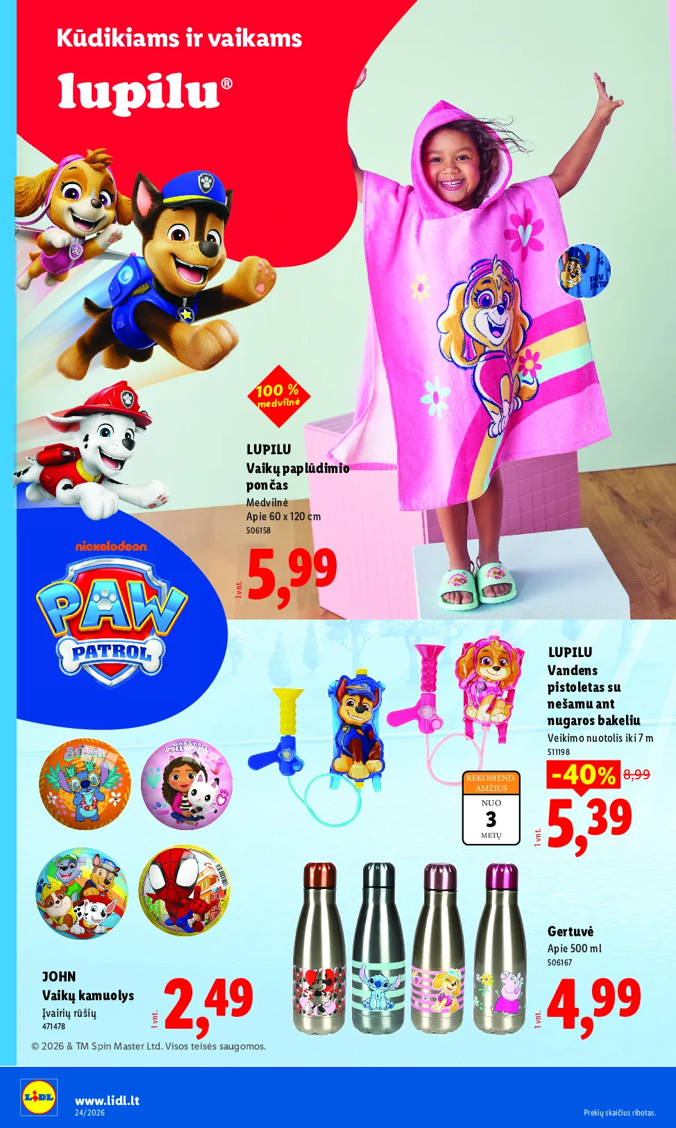 Lidl ne maisto prekių leidinys – 14 psl.