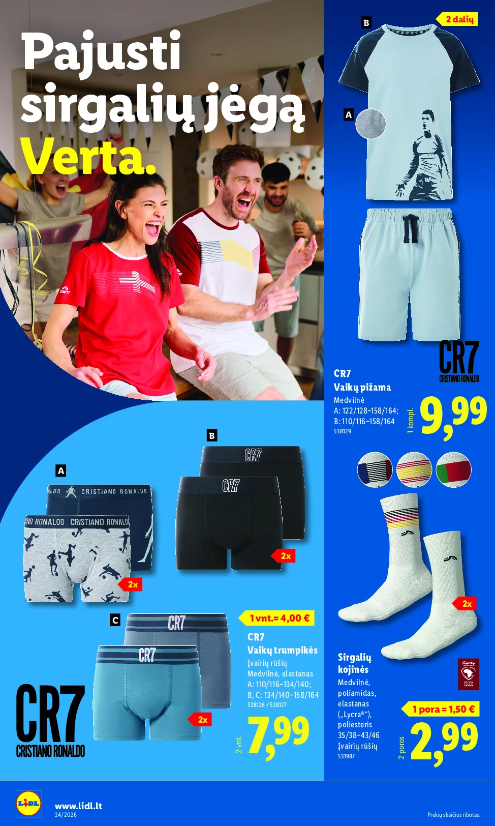 Lidl ne maisto prekių leidinys – 16 psl.
