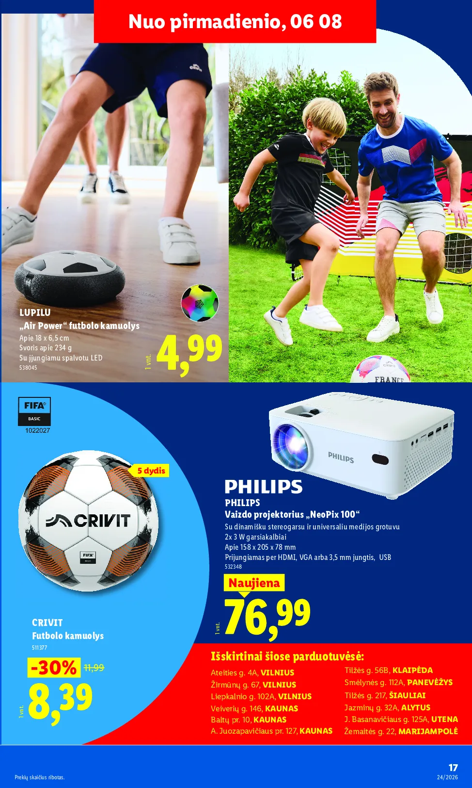 Lidl ne maisto prekių leidinys – 17 psl.