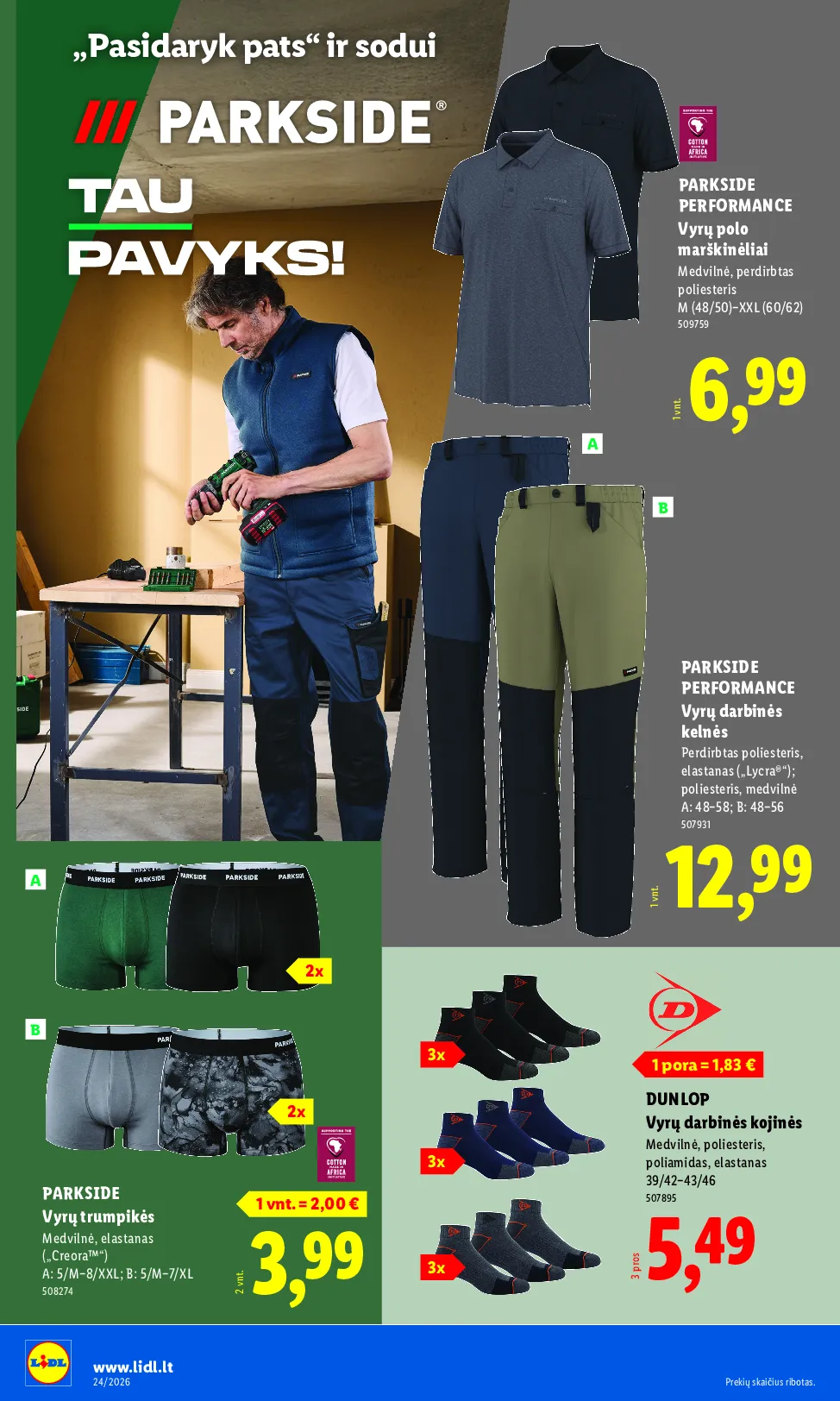 Lidl ne maisto prekių leidinys – 22 psl.