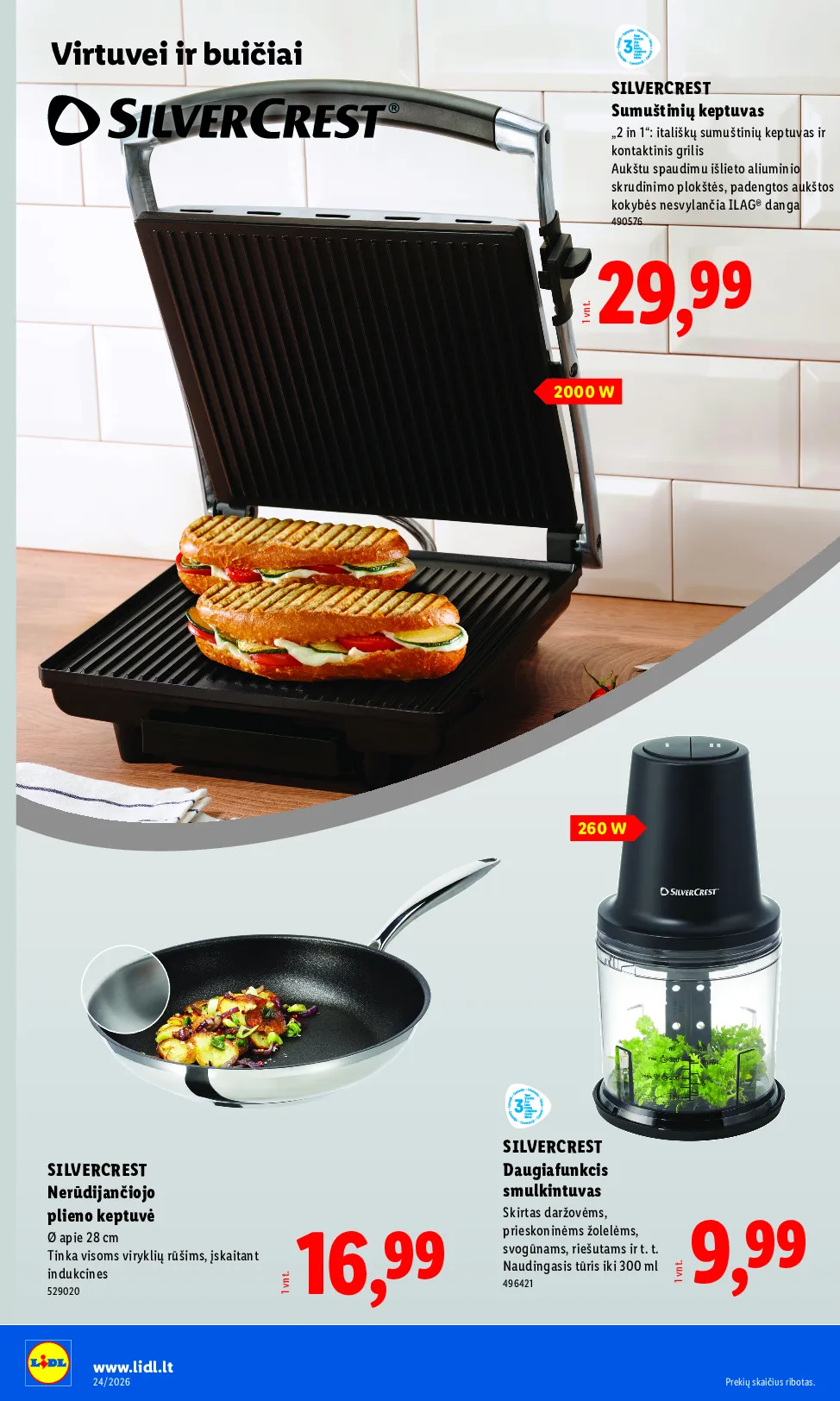 Lidl ne maisto prekių leidinys – 26 psl.