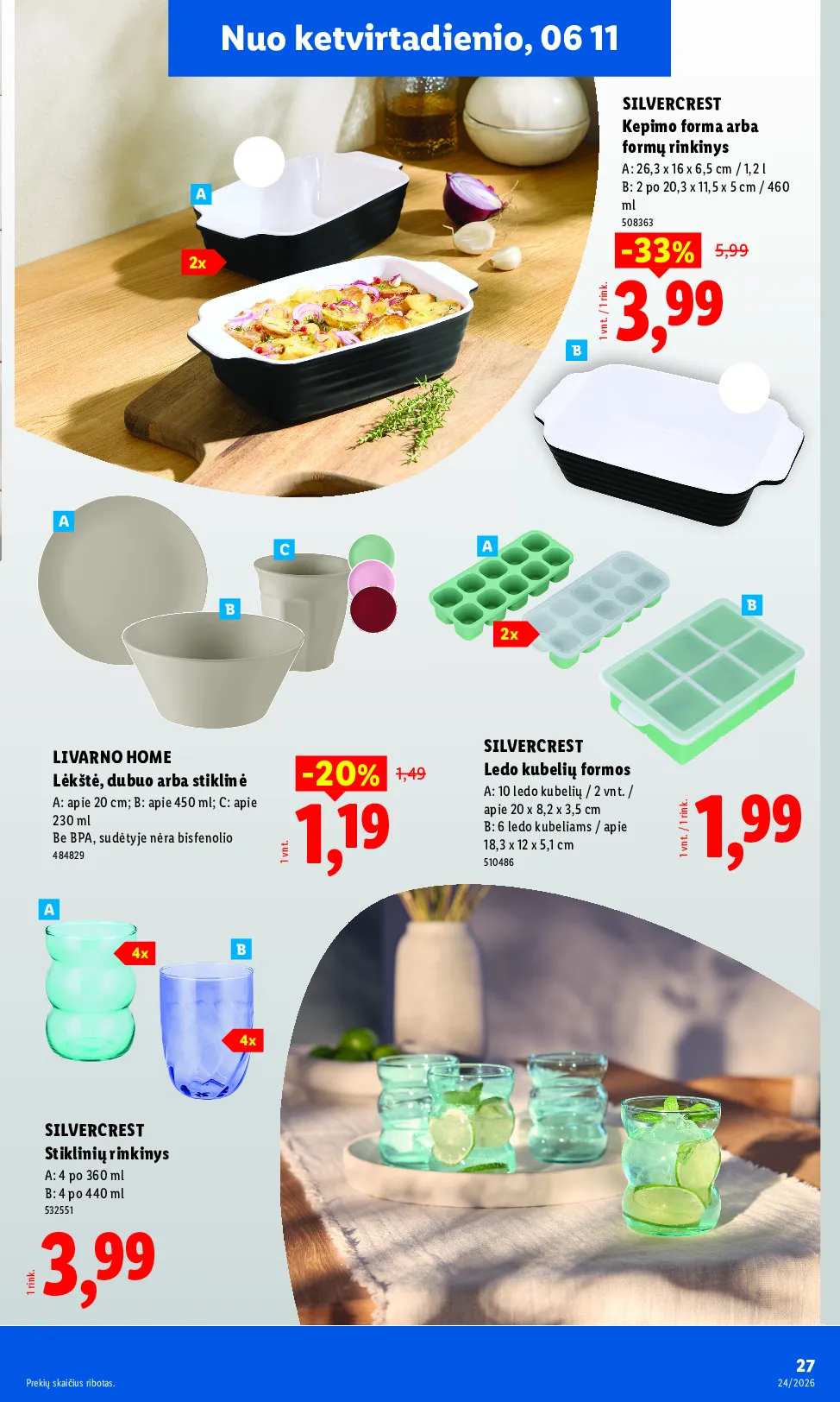 Lidl ne maisto prekių leidinys – 27 psl.