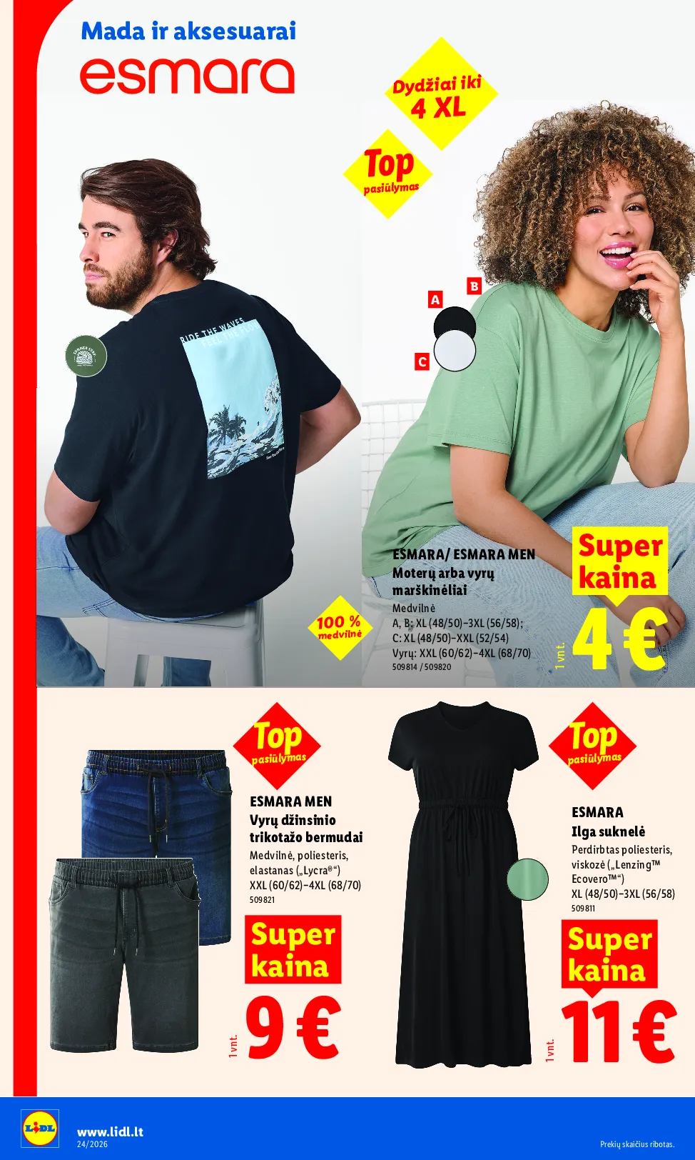 Lidl ne maisto prekių leidinys – 4 psl.